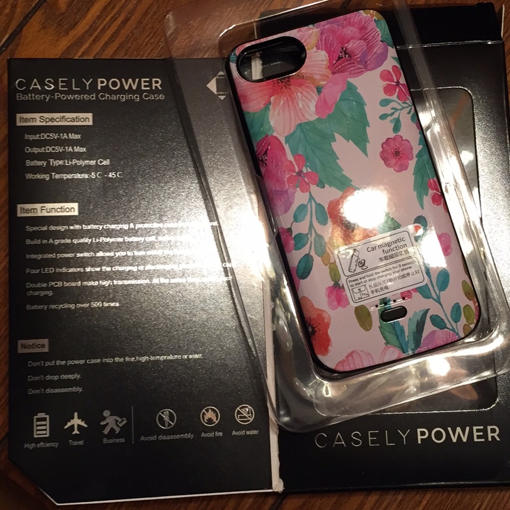 Casely Battery-Powered Charging Case